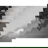 Mexen Kioto L Walk-in dušo sienelė 80 x 200 cm, juodas raštas, balta - 800-080-103-20-78