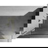 Mexen Kioto L dušo siena Walk-in 100 x 200 cm, baltas raštas, auksinė šlifuota - 800-100-103-55-97