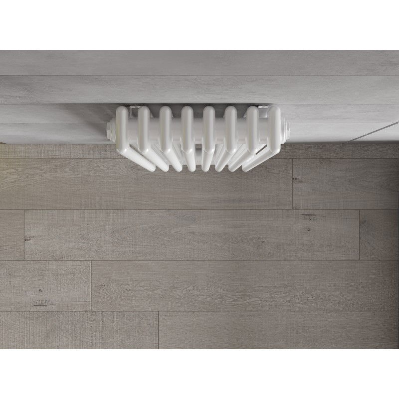 Mexen Denver dekoratyvinis radiatorius 1600 x 378 mm, 1487 W, baltas - W215-1600-378-00-20