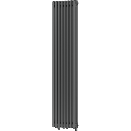 Mexen Denver dekoratyvinis radiatorius 1600 x 378 mm, 1487 W, antracitas - W215-1600-378-00-66