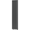 Mexen Denver dekoratyvinis radiatorius 1600 x 378 mm, 1487 W, antracitas - W215-1600-378-00-66