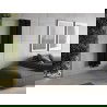 Mexen Denver dekoratyvinis radiatorius 1600 x 378 mm, 1487 W, Juoda - W215-1600-378-00-70