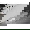 Mexen Kioto walk-in dušo sienelė 120 x 200 cm, juodas raštas 8 mm, gun metal - 800-120-101-95-77