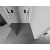 Mexen Kioto dušo siena Walk-in 90 x 200 cm, veidrodis 8 mm, gun metal - 800-090-101-95-50