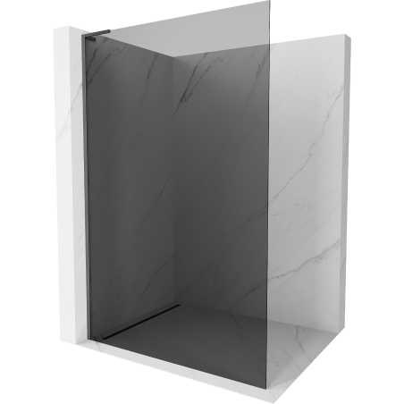 Mexen Kioto L Dušo siena Walk-in 80 x 200 cm, grafito, gun metal - 800-080-103-95-40