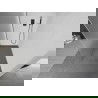 Mexen Kioto dušo siena Walk-in 80 x 200 cm, matinė 8 mm, gun gray šepečiu - 800-080-101-66-30