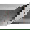Mexen Kioto dušo sienelė Walk-in 110 x 200 cm, matinė 8 mm, šlifuota varis - 800-110-101-65-30