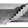 Mexen Kioto Walk-in dušo sienelė 80 x 200 cm, matinė 8 mm, šlifuota auksinė - 800-080-101-55-30