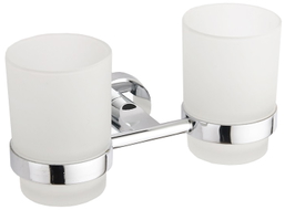 Mexen Tiber dviguba dantų šepetėlio puodelis, chromas - 7050552-00