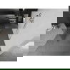 Mexen Kioto voni prie sienos su dušu 120 x 200 cm, 8 mm storio, šukuotų nikelio - 800-120-002-97-09