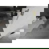 Mexen Kioto laisvai pastatoma dušo siena 110 x 200 cm, grūdintas 8 mm, šlifuota auksinė - 800-110-002-55-09