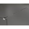Mexen Kioto Dušo siena Walk-in 90 x 200 cm, grafitas 8 mm, chromas - 800-090-101-01-40