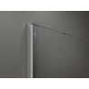 Mexen Kioto dušo sienelė Walk-in 130 x 200 cm, grafitas 8 mm, chromas - 800-130-101-01-40
