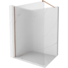 Mexen Kioto dušo siena Walk-in 100 x 200 cm, grThickness 8 mm, šlifuota varis - 800-100-101-65-09