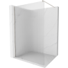 Mexen Kioto Walk-in dušo siena 80 x 200 cm, grūdintas 8 mm, šlifuotas nišas - 800-080-101-97-09