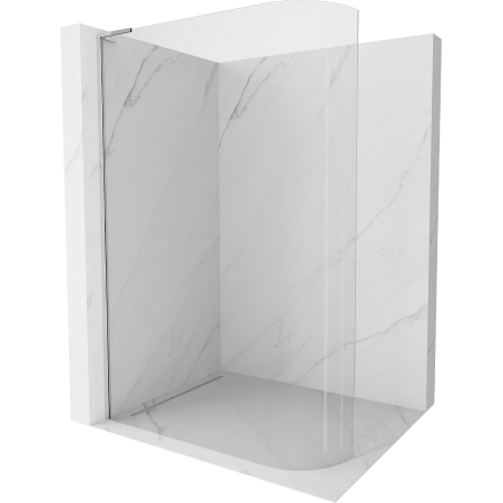 Mexen Kioto L suapvalinta Walk-in 100 x 200 cm, skaidrus, chrom - 800-100-103-01-06
