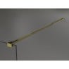 Mexen Kioto dušo sienelė Walk-in 80 x 200 cm, permatoma 8 mm, auksinė - 800-080-101-50-00