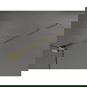 Mexen Kioto vaikščiojama dušo pertvara 150 x 200 cm, skaidri 8 mm, auksinė - 800-150-101-50-00