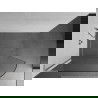 Mexen Kioto L lenkta Walk-in dušo siena 80 x 200 cm, skaidri, brushed nickel - 800-080-103-97-06