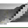 Mexen Kioto L kampinė dušo siena Walk-in 120 x 200 cm, skaidri, auksinė šveitimo - 800-120-103-55-06