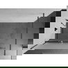 Mexen Kioto+ dušo sienelė su Walk-in lentyna 80 x 200 cm, matinė, gun metal - 800-080-121-95-30
