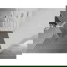 Mexen Kioto+ dušo siena su Walk-in lentyna 100 x 200 cm, matinė, šepetėliu nikelio - 800-100-121-97-30