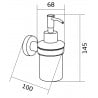 Mexen Remo muilo dozatorius, Juoda - 70507388-70