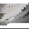 Mexen Kioto+ dušo siena su Walk-in lentynėle 100 x 200 cm, skaidri/šerkšno, šlifuota diena - 800-100-121-65-35