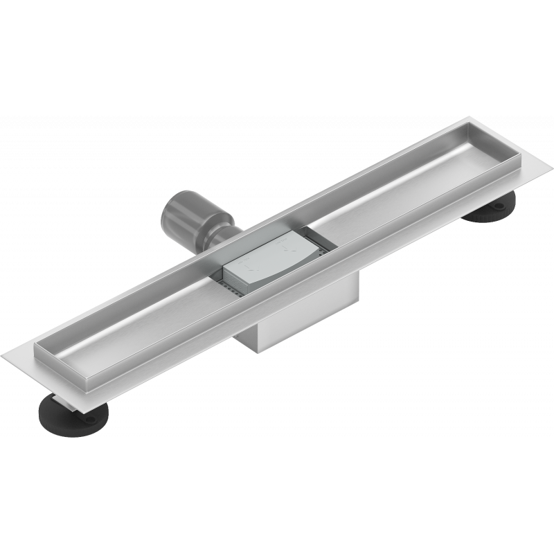 Mexen Flat korpus linijiniam nutekėjimui 50 cm, inox - 1015050