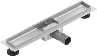 Mexen Flat korpus linijiniam nutekėjimui 50 cm, inox - 1015050