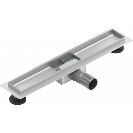 Mexen Flat korpusas linijiniam nutekėjimui 60 cm, Chromo - 1015060