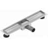 Mexen Flat korpus linijiniam nutekėjimui 60 cm, inox - 1015060