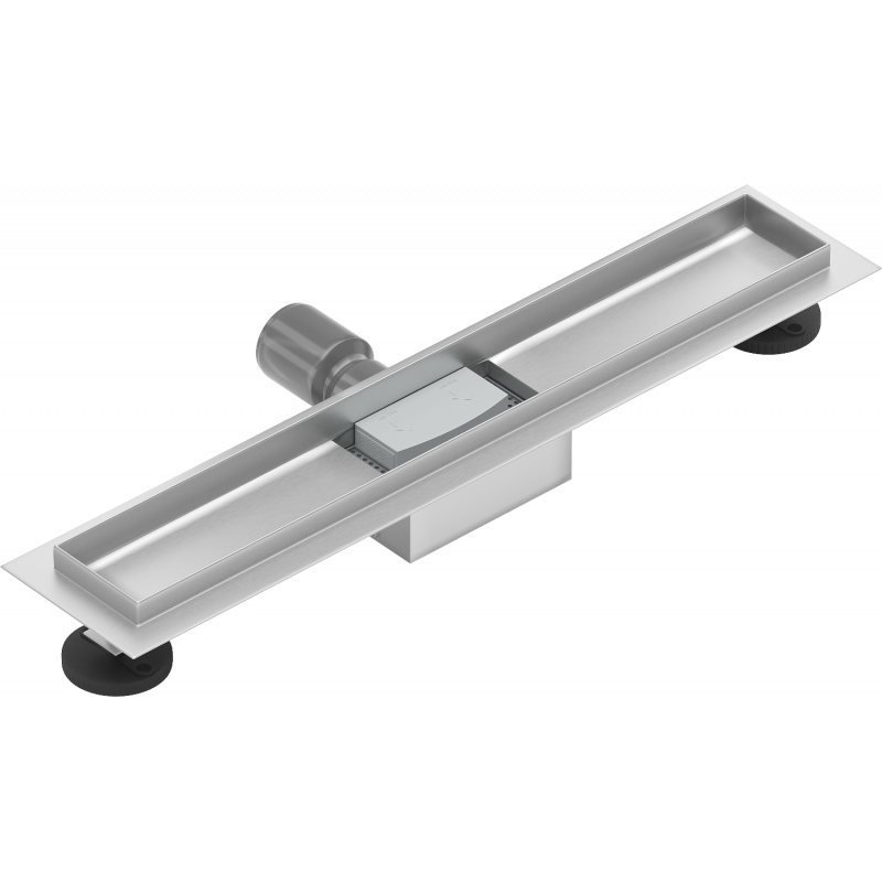Mexen Flat linijinio nutekėjimo korpusas 60 cm, inox - 1015060