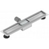 Mexen Flat korpus linijiniam nutekėjimui 60 cm, inox - 1015060