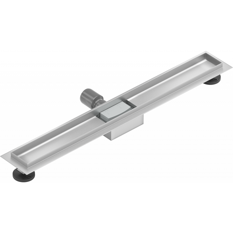 Mexen Flat korpus linijinio nuotėkų 70 cm, inox - 1015070