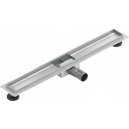Mexen Flat korpuso linijinių nuotekų 80 cm, inox - 1015080