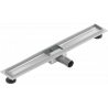 Mexen Flat 80 cm linijinio nutekėjimo korpusas, inox - 1015080