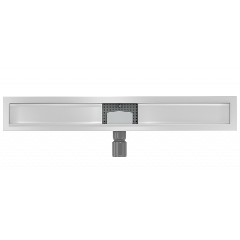Mexen Flat korpuso linijinių nuotekų 80 cm, inox - 1015080