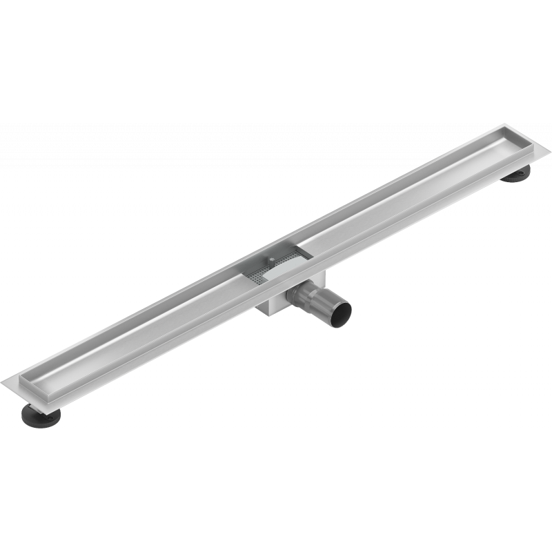 Mexen Flat kronšteinas linijiniam nutekėjimui 100 cm, inox - 1015100