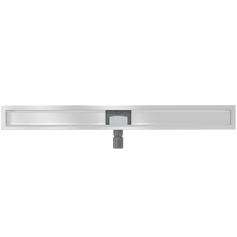 Mexen Flat korpus lineariniam nubudui 100 cm, inox - 1015100