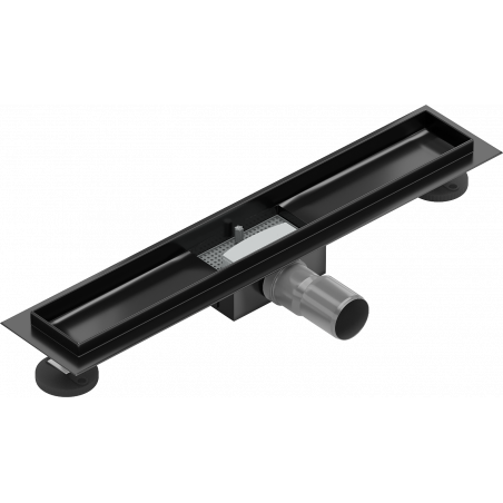 Mexen Flat korpusas linijiniam nutekėjimui 50 cm, Juoda - 1715050