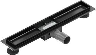Mexen Flat korpus linijinio nutekėjimo sistemai 60 cm, juodas - 1715060