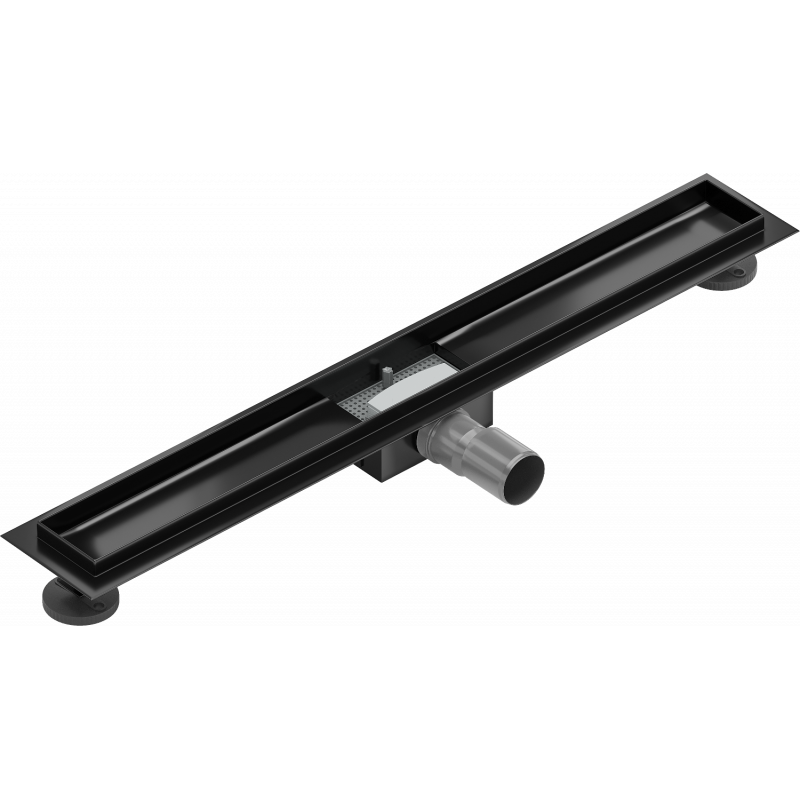 Mexen Flat kanalas linijiniam nutekėjimui, 70 cm, juodas - 1715070