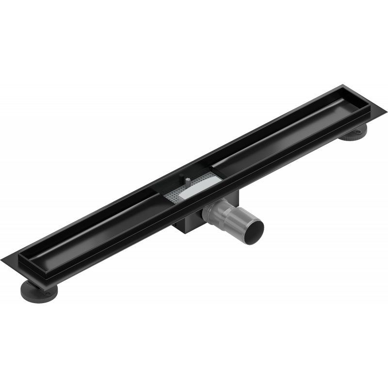 Mexen Flat korpusas linijiniam nutekėjimui 80 cm, Juoda - 1715080