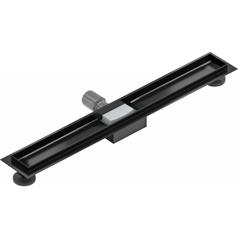 Mexen Flat linijinio nutekėjimo korpusas 80 cm, juodas - 1715080