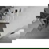 Mexen Kioto+ dušo sienelė su lentyna Walk-in 70 x 200 cm, baltas raštas, gun gray šlifuotas - 800-070-121-66-97