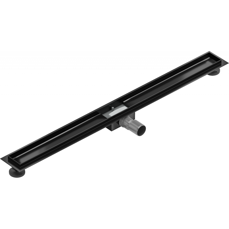 Mexen Flat korpus linijiniam nutekėjimui, 100 cm, juodas - 1715100