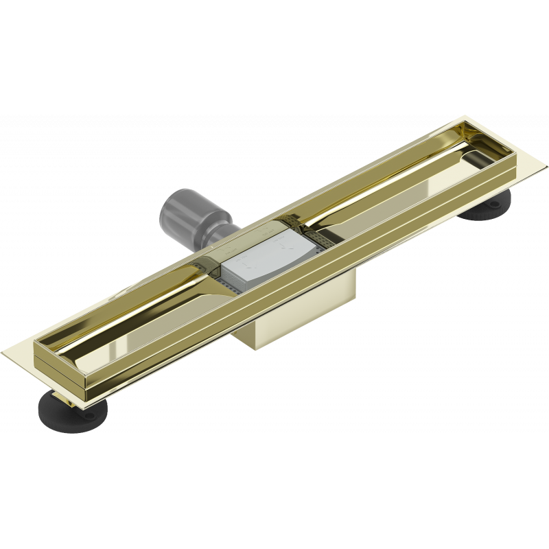 Mexen Flat korpus linijinio nutekėjimo 60 cm, auksinis - 1515060