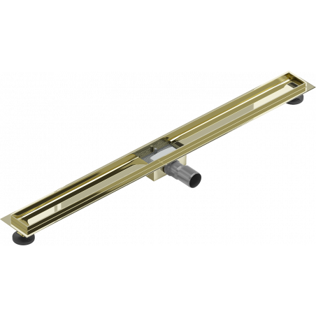 Mexen Flat 100 cm linijinio nutekėjimo korpusas, auksinis - 1515100