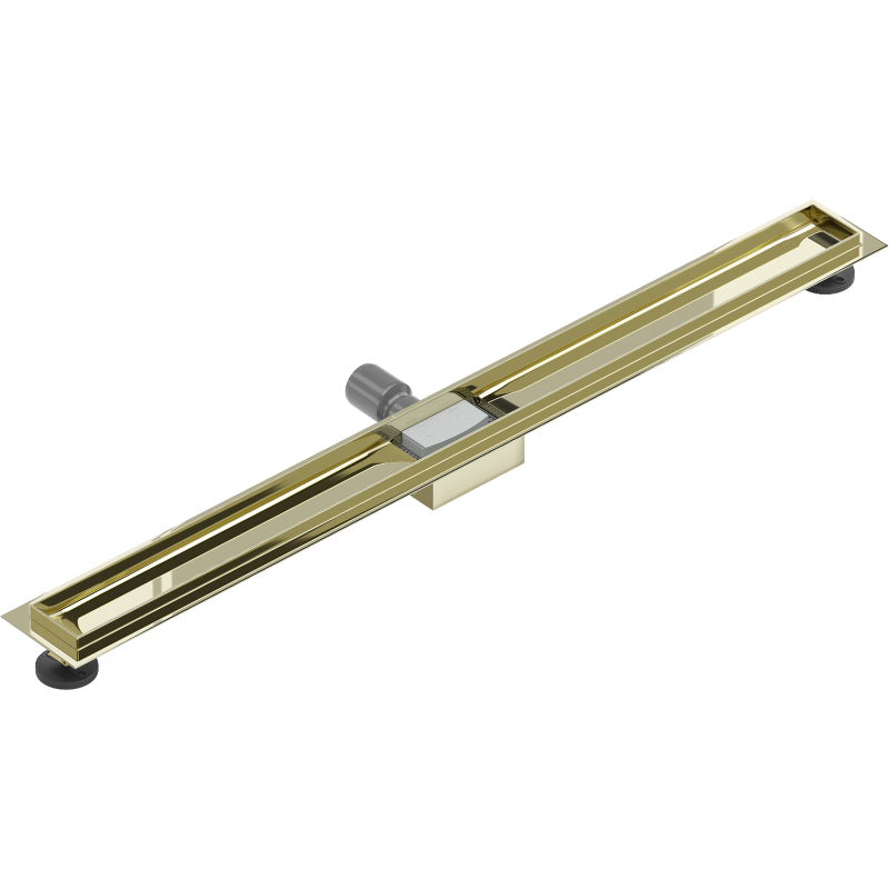 Mexen Flat 100 cm linijinio nutekėjimo korpusas, auksinis - 1515100